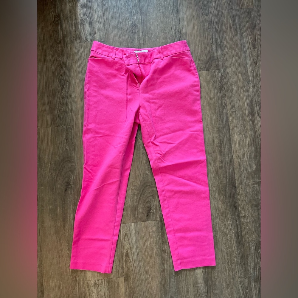 Emma Ankle Pants - Hot Pink